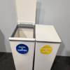 Ecopoint Touch 2x40L Conectable Blanco Morandi 